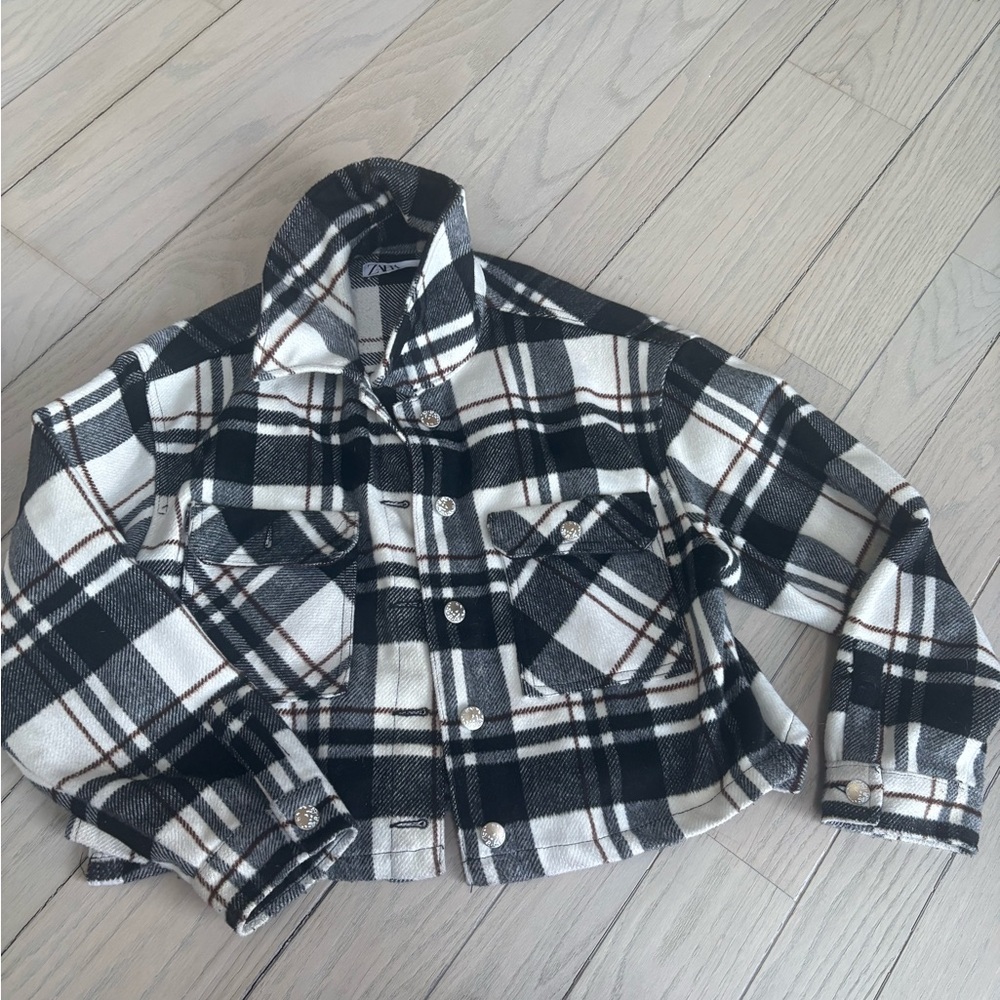 Zara Plaid Jacket